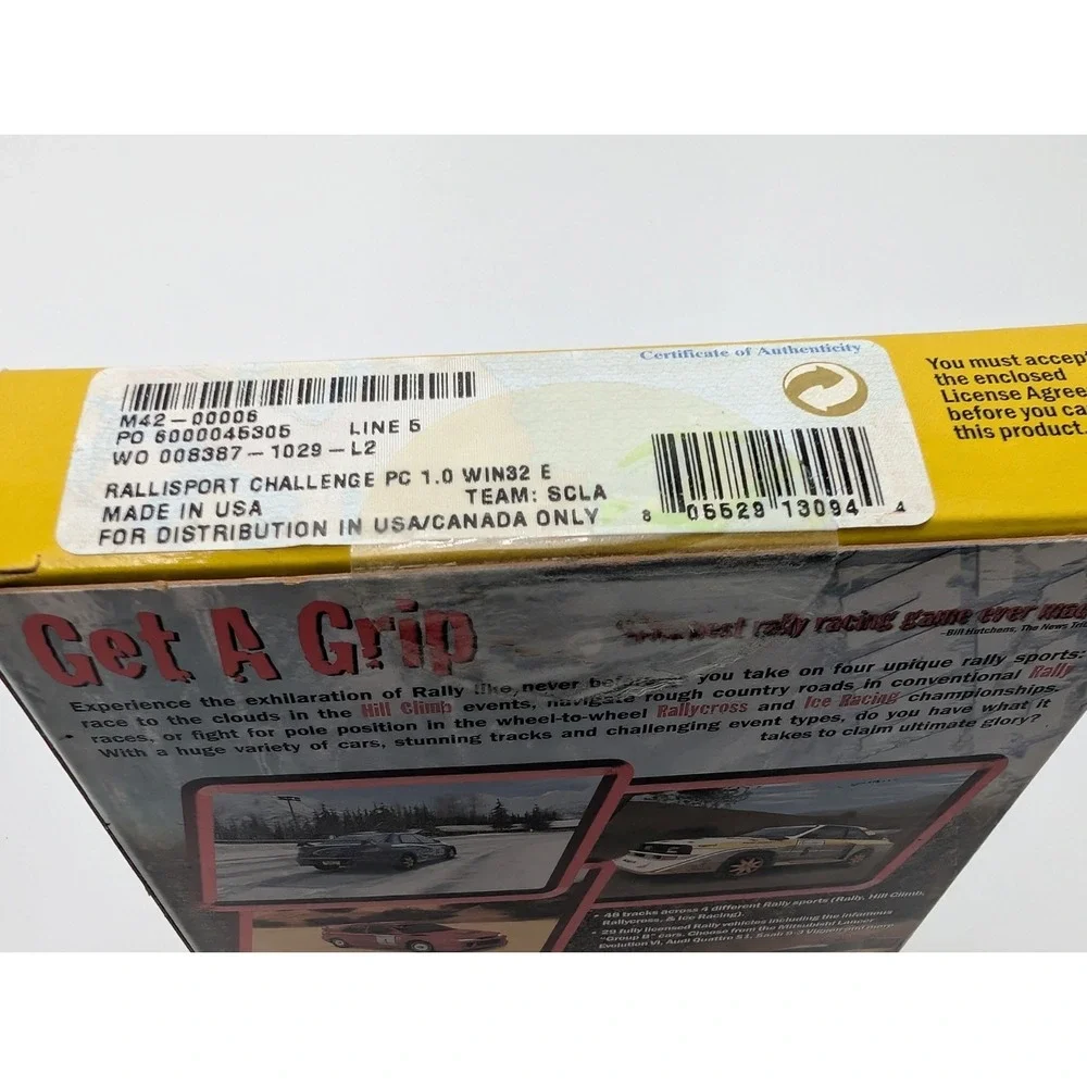 RalliSport Challenge (PC CD) New US Retail Store Small Box Edition Sealed